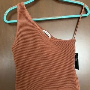 Abercrombie one shoulder bodysuit